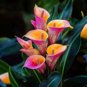 Калла Оникс купить по цене от 450р. в интернет-магазине «Посадика» с доставкой почтой в в Балейе и по всей России – [изображение №1].